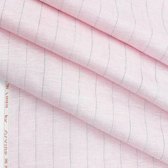 Shirt Fabric Arvind Pure Linen 60 Lea Lining colour Baby Pink