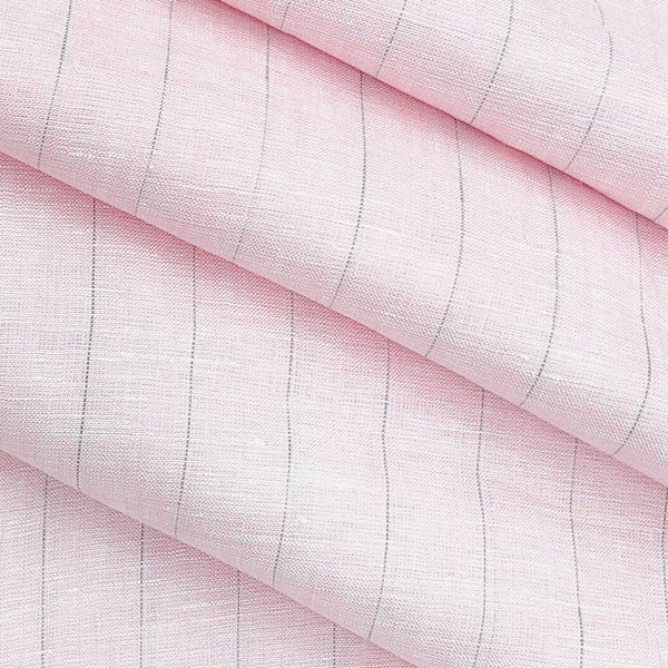 Shirt Fabric Arvind Pure Linen 60 Lea Lining colour Baby Pink