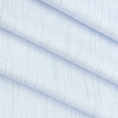 Shirt Fabric Arvind Giza Cotton Pin Lining Colour Powder Blue