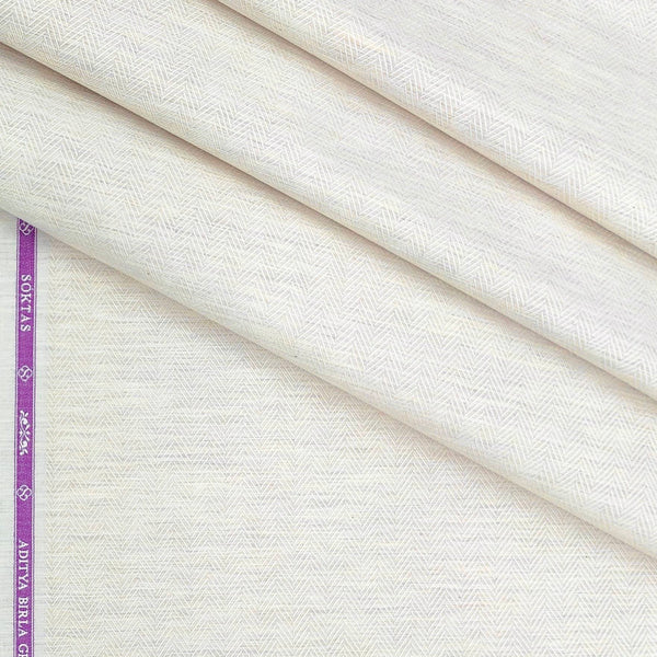 Shirt Fabric Soktas Giza Cotton Harrinbon Colour Sable Brown