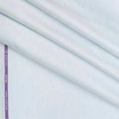 Shirt Fabric Soktas Giza Cotton Pin Lining Colour Sephia Blue