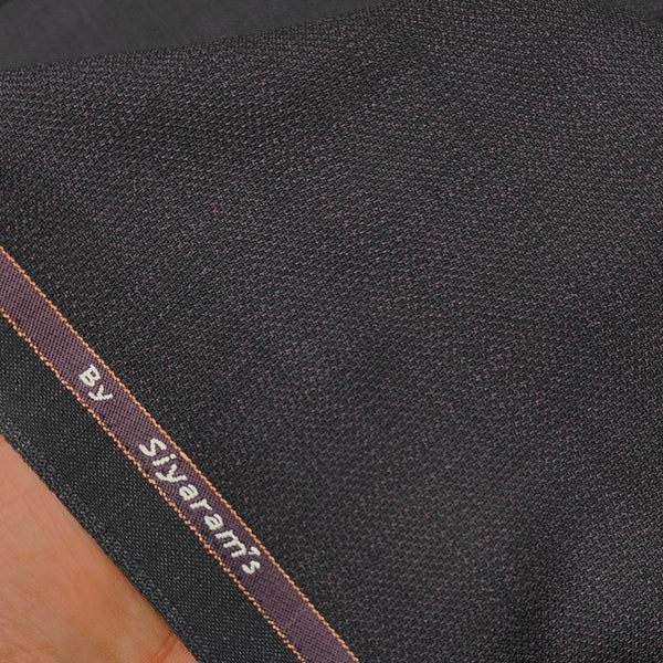 Trouser Fabric Siyaram PV Mild Check Colour Wine