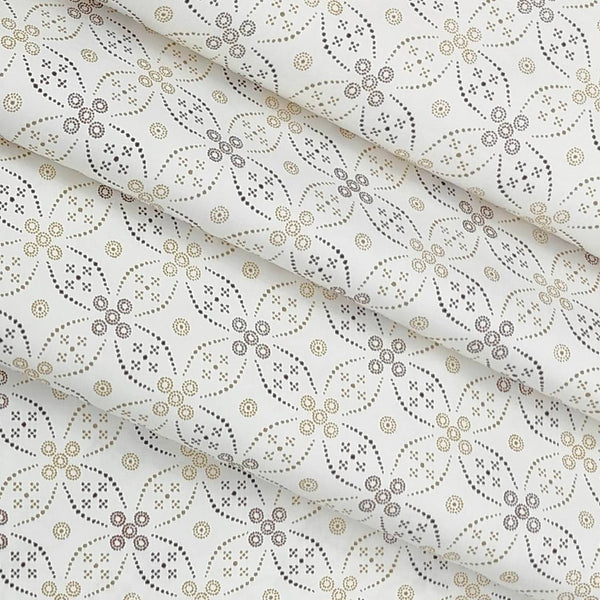 Shirt Fabric Raymond 100% Cotton Printed Colour Maple Brown