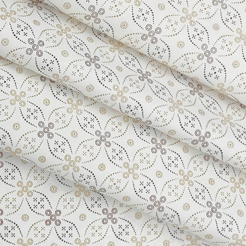 Shirt Fabric Raymond 100% Cotton Printed Colour Maple Brown
