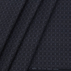Shirt Fabric Raymond 100% Cotton Printed Colour Zinc Grey