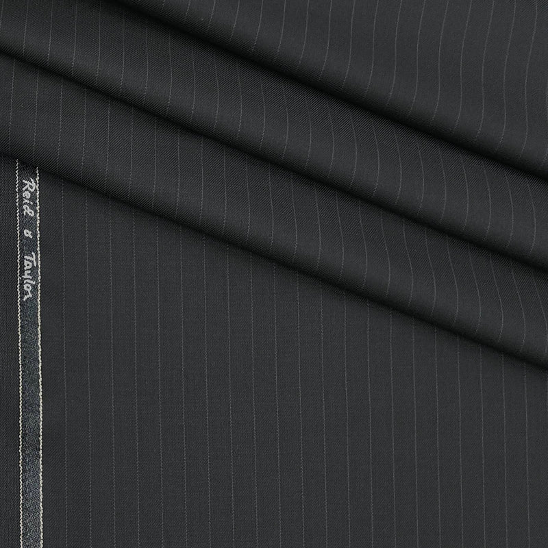 Trouser Fabric Reid & Taylor Fine PV Lining Color Black