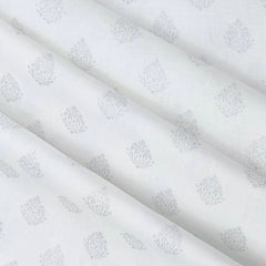 Shirt Fabric Linen Club Pure Linen Printed Colour Sparkle Grey