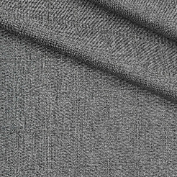 Trouser Fabric Siyaram PV Mild Check Colour Corala Grey