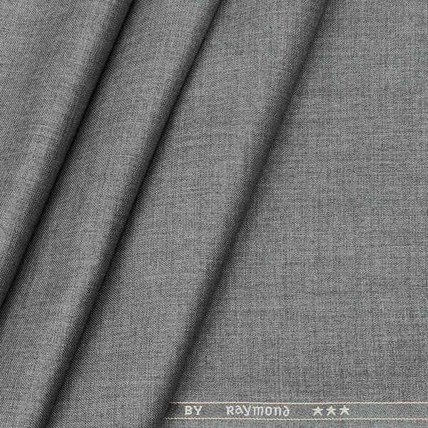 Trouser Fabric Raymond PV Textured Colour Nickel Grey
