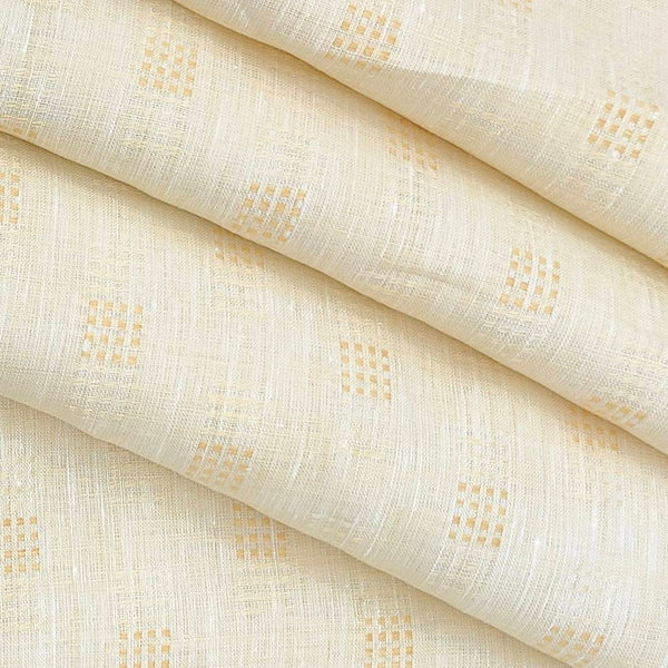 Shirt Fabric Linen Club 100% Linen 60 Lea Butta colour Teak Brown