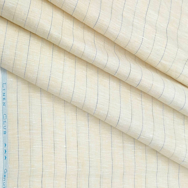 Shirt Fabric Linen Club 100% Linen 80 Lea Lining colour Teak Brown