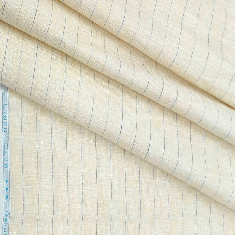 Shirt Fabric Linen Club 100% Linen 80 Lea Lining colour Teak Brown