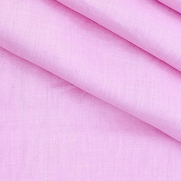 Birla Century 60 LEA Pure Linen Solid Shirt n Kurta Fabric Colour Hot Pink