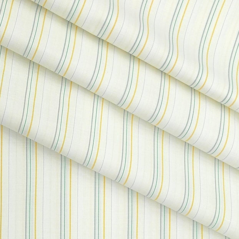 Shirt Fabric Arvind Cotton Blended Broad Lining Colour Tea Green