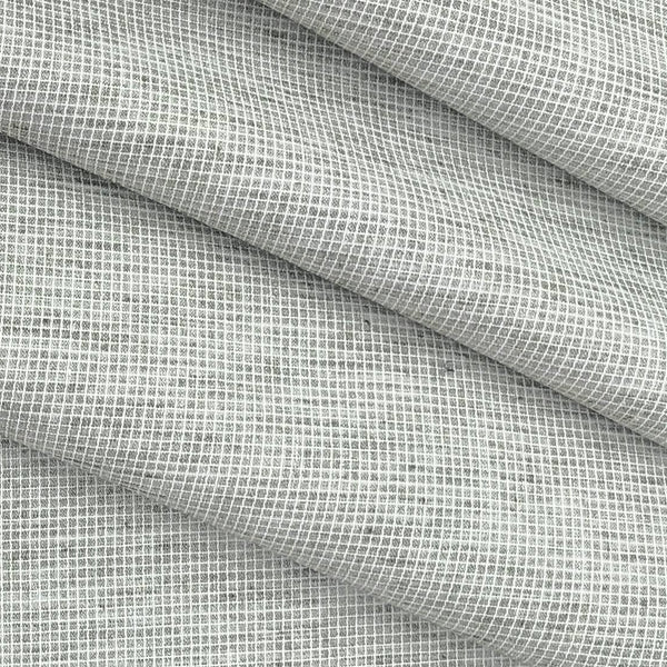 Shirt Fabric Raymond Blended Pin Check Colour Light Green