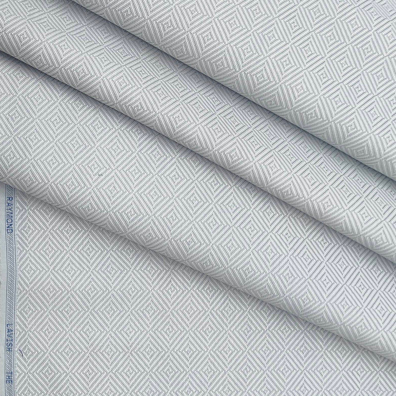 Shirt Fabric Raymond Blended Jacquard Colour Spanish Grey
