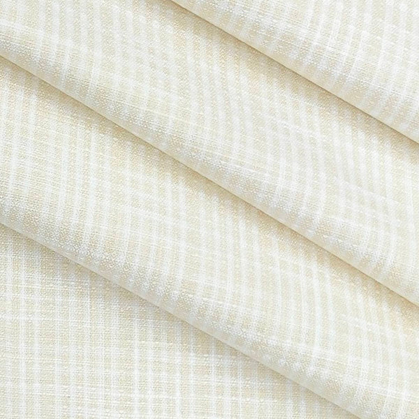Shirt Fabric Raymond 100% Cotton Small Check Colour Cream
