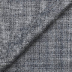 Trouser Fabric Raymond Wool Blended Check Colour Elite Grey