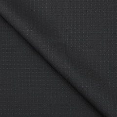 Trouser Fabric Raymond 90s Wool Dotted Colour Black