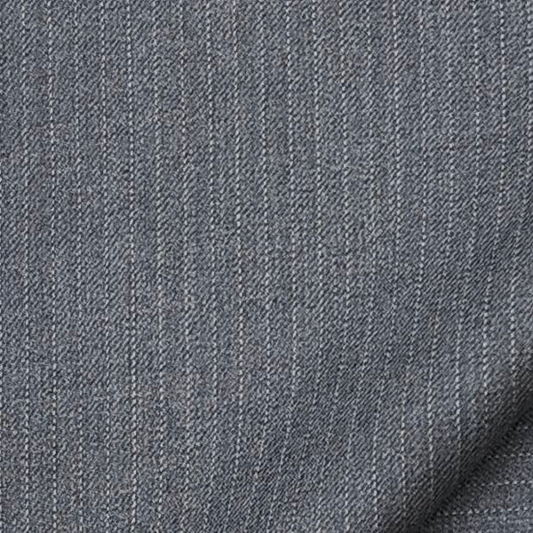 Trouser Fabric Raymond Wool Blended Pin Lining Colour Ash Grey