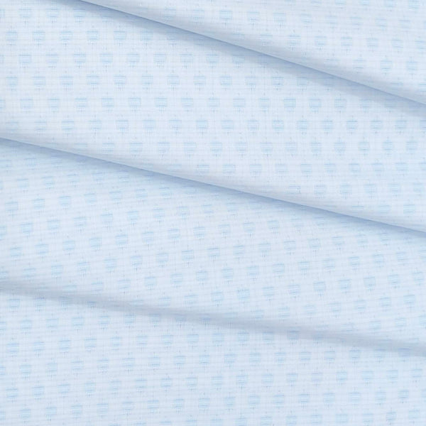 Shirt Fabric Soktas 100% Cotton Dobby Ice Blue