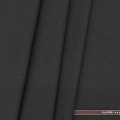 Trouser Fabric Raymond 100s Count PV Plain color Dark Brown