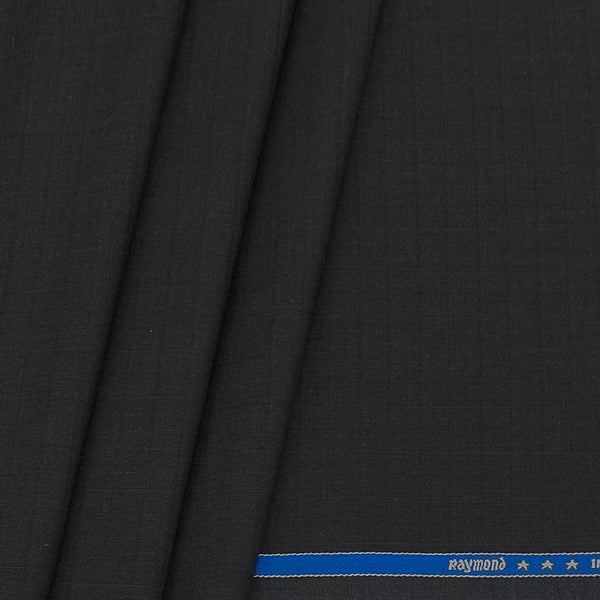 Trouser Fabric Raymond 100s Count PV Check color Grey