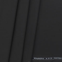 Trouser Fabric Raymond Stretchable PV Plain Dark Brown
