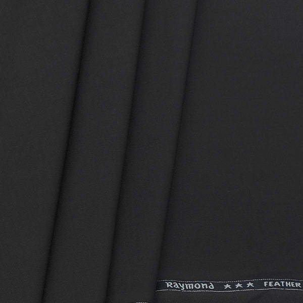 Trouser Fabric Raymond Stretchable PV Plain Dark Brown