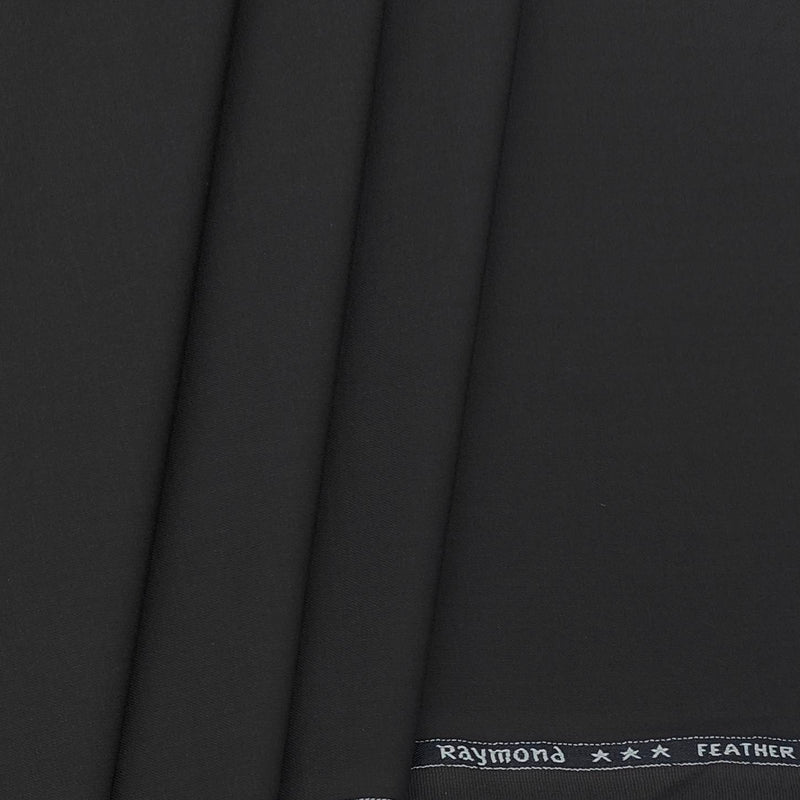 Trouser Fabric Raymond Stretchable PV Plain Dark Brown