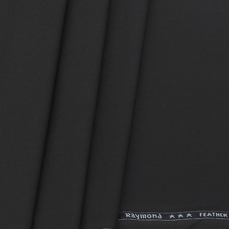 Trouser Fabric Raymond Stretchable PV Plain Dark Brown