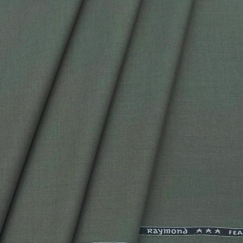 Trouser Fabric Raymond Stretchable PV Plain Sage Green