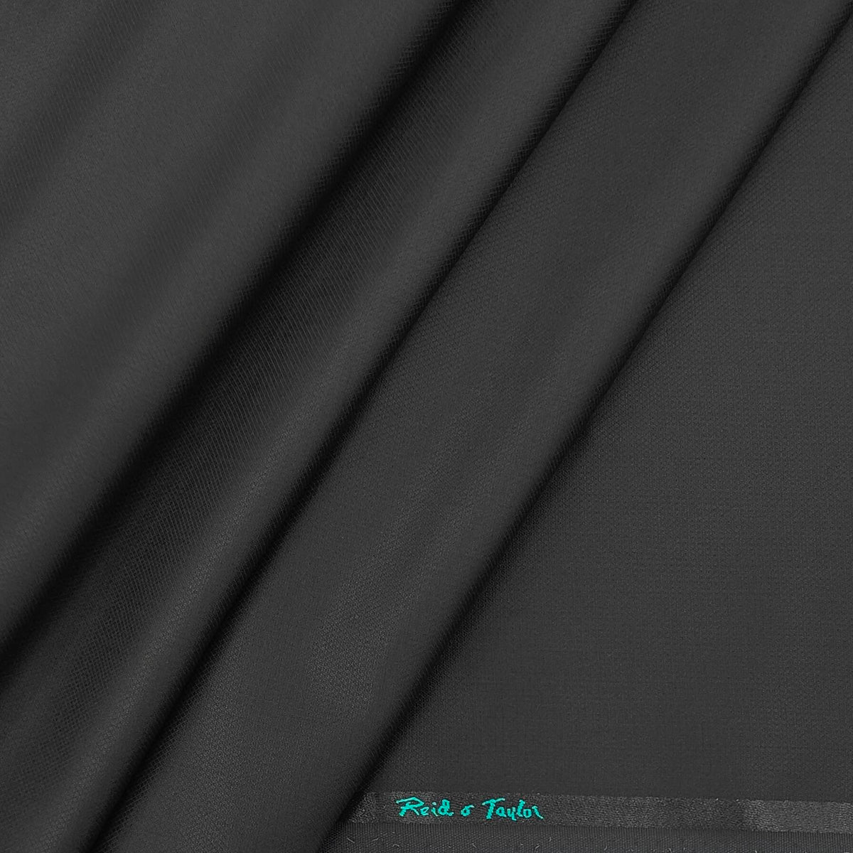 Trouser Fabric Reid & Taylor PV Dobby Stretchable Trouser Fabric Color Black