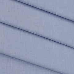 Shirt Fabric Raymond 100% cotton Plain Colour Water Blue