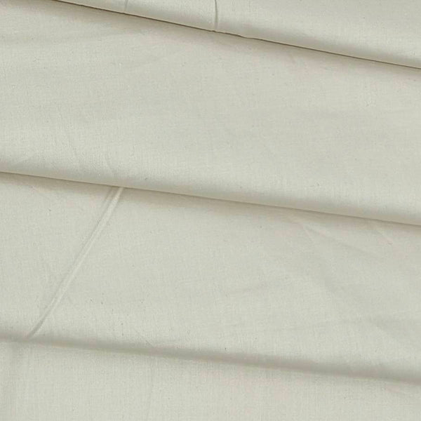 Shirt Fabric Raymond 70s Giza Cotton Plain Blanched Almon Brown