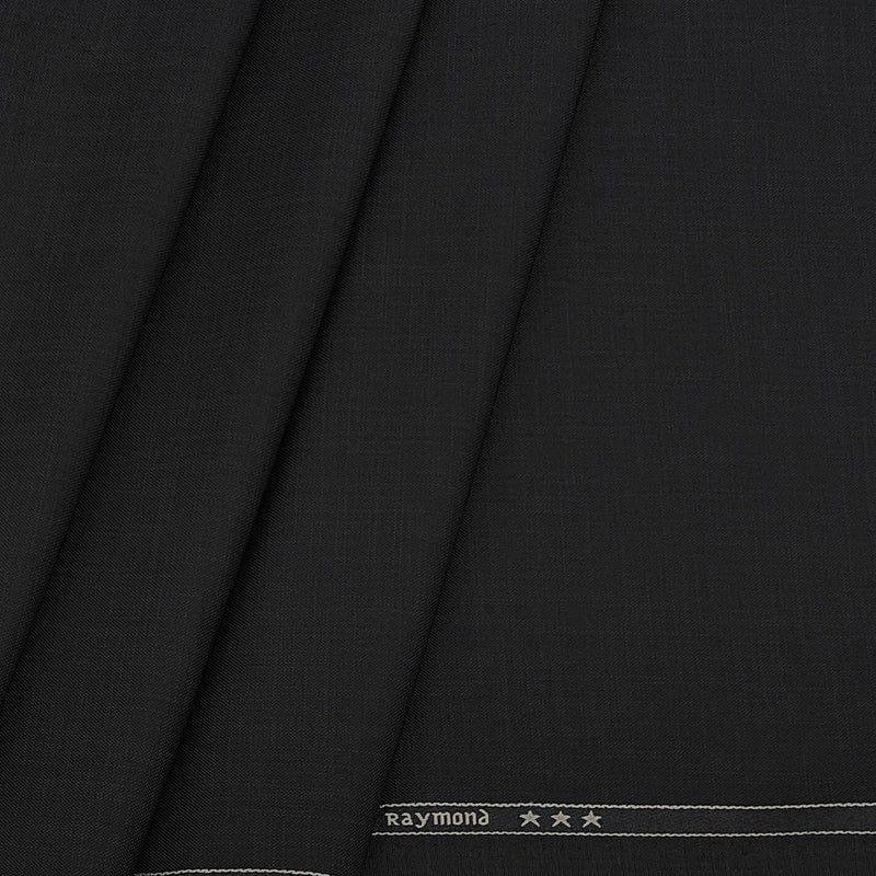 Trouser Fabric Raymond PV Check Colour Midnight Black