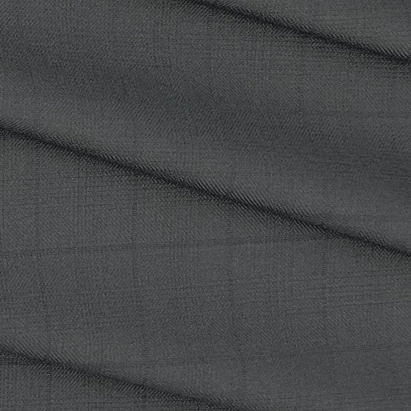 Trouser Fabric Raymond PV Check Colour Pewter Grey