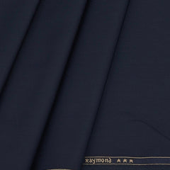 Trouser Fabric Raymond PV Plain Colour Dark Sapphire Blue