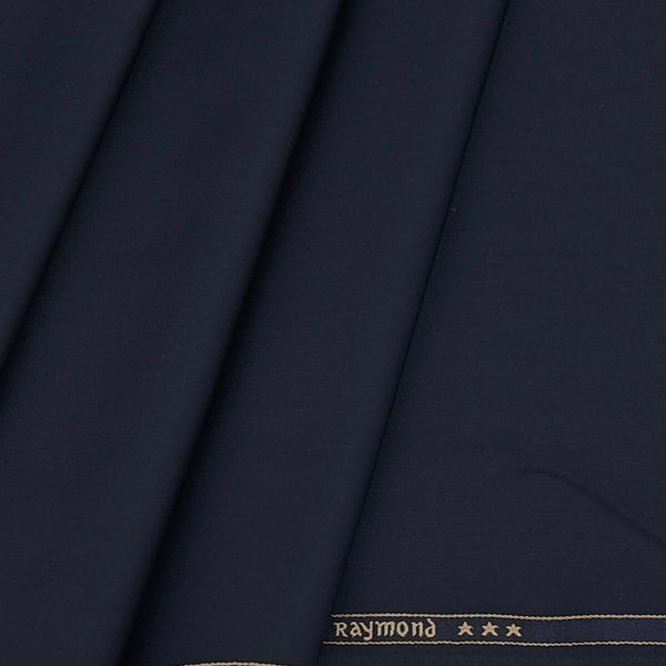 Trouser Fabric Raymond PV Plain Colour Dark Sapphire Blue