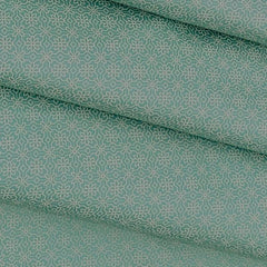 Shirt Fabric ManTire Giza Cotton Printed Colour Pistachio Green