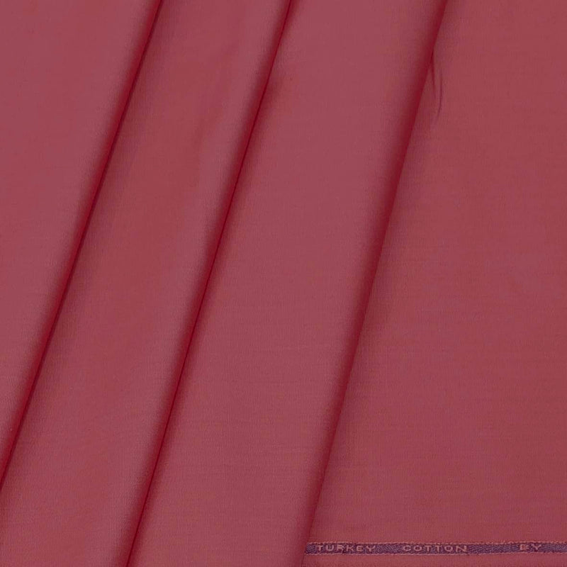 Shirt Fabric ManTire wrinkle Free PC Plain Fill a Fill Colour Punch Pink