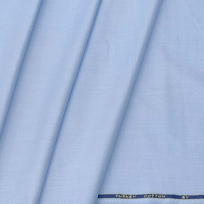 Shirt Fabric ManTire wrinkle Free PC Plain Fill a Fill Colour Baby Blue