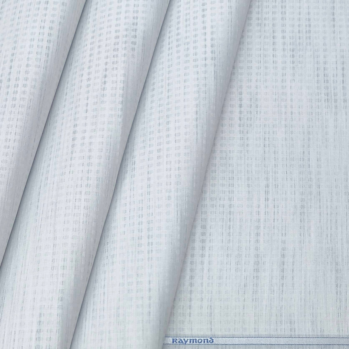 Shirt Fabric Raymond Blended Broad Dobby Colour Unicorn Silver