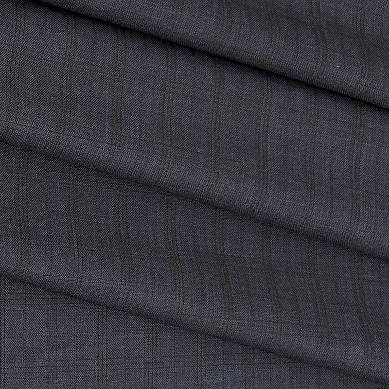 Trouser Fabric Reid & Taylor PV Check Colour Charcoal Grey