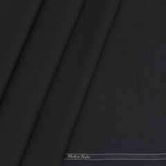 Trouser Fabric Reid & Taylor PV Self Dotted Colour Black