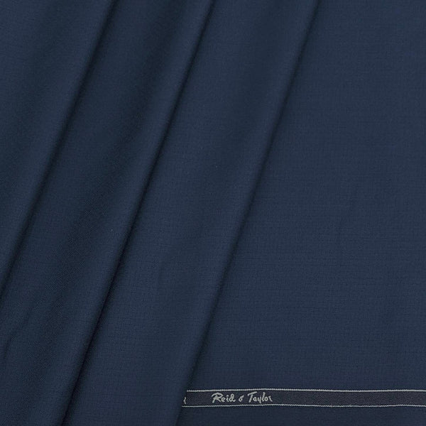 Trouser Fabric Reid & Taylor PV Self Dotted Colour Peacock Blue