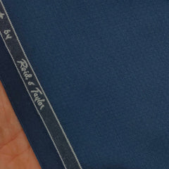 Trouser Fabric Reid & Taylor PV Self Dotted Colour Peacock Blue