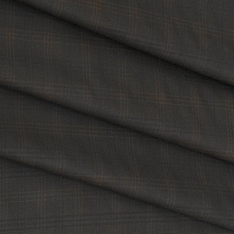 Trouser Fabric Reid & Taylor PV Check Colour Heavy Brown