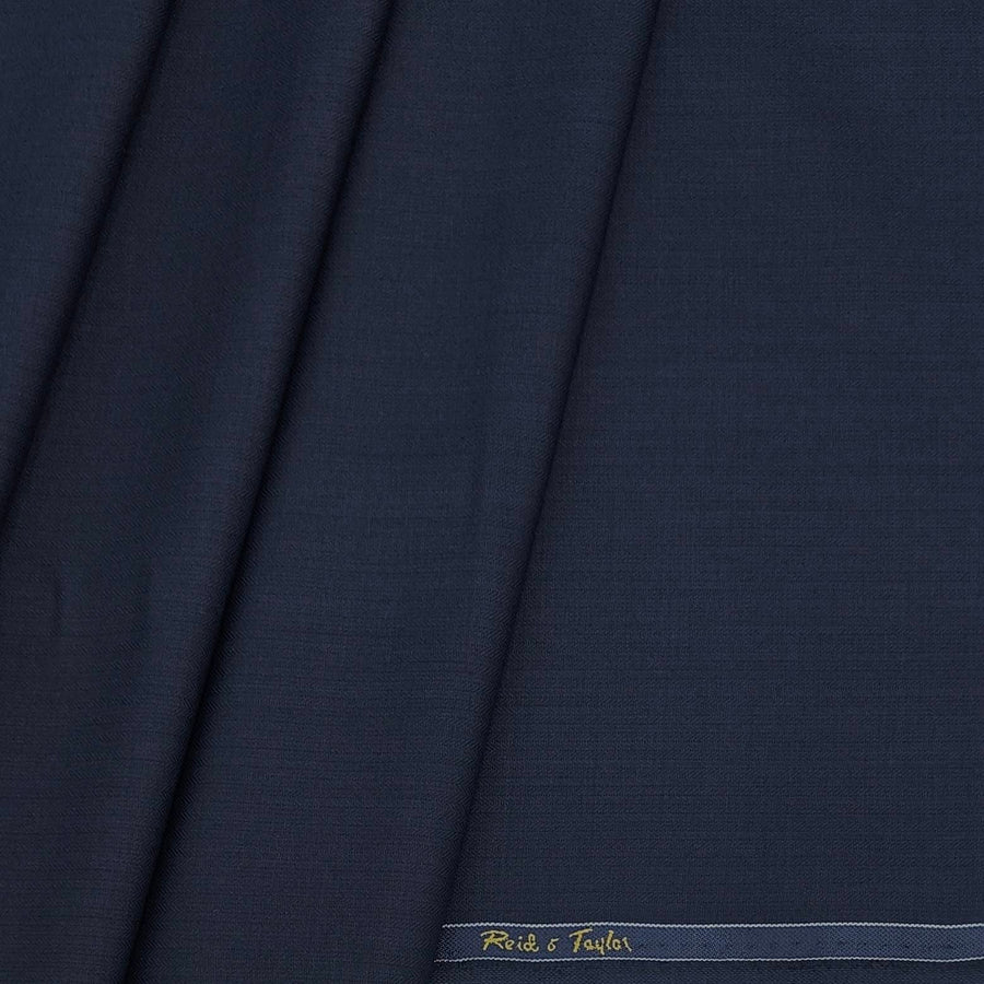 Trouser Fabric Reid & Taylor Fine PV Textured Colour Blue