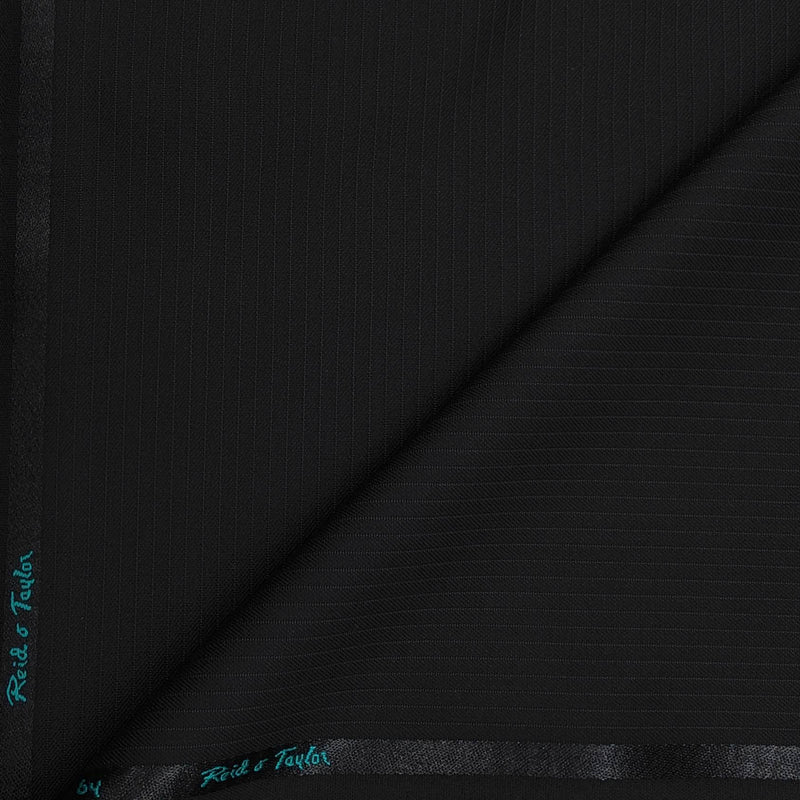 Trouser Fabric Reid & Taylor PV Ultimo Stretch Pin Lining Colour Black